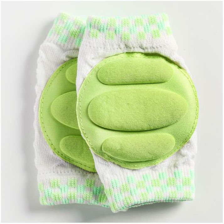 Набор наколенников, цвет зеленый артикул анонс 4405115