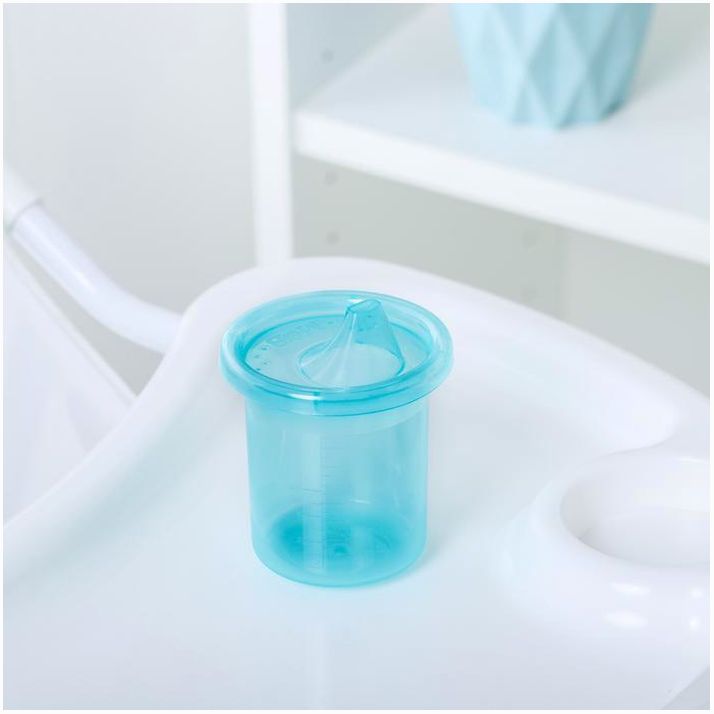 № 3721478 Поильник детский без нанесения с твёрдым носиком 200 мл, цвет бирюзовый