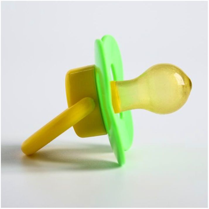 Картинка Соска-пустышка классическая, латекс, от 0 мес., цвет МИКС (№9223784) от магазина Мир детей Товары для Новорожденных