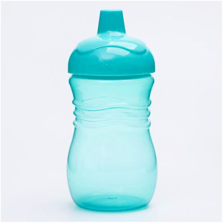Картинка Поильник с твёрдым носиком, 250 мл., цвет голубой/зеленый (№4729896) от магазина Мир детей Товары для Новорожденных