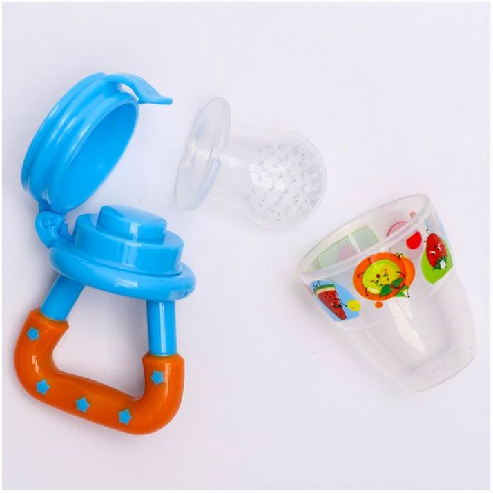 Картинка Ниблер для прикорма с силиконовой сеточкой «Фруктики» (№4982291) от магазина Мир детей Товары для Новорожденных