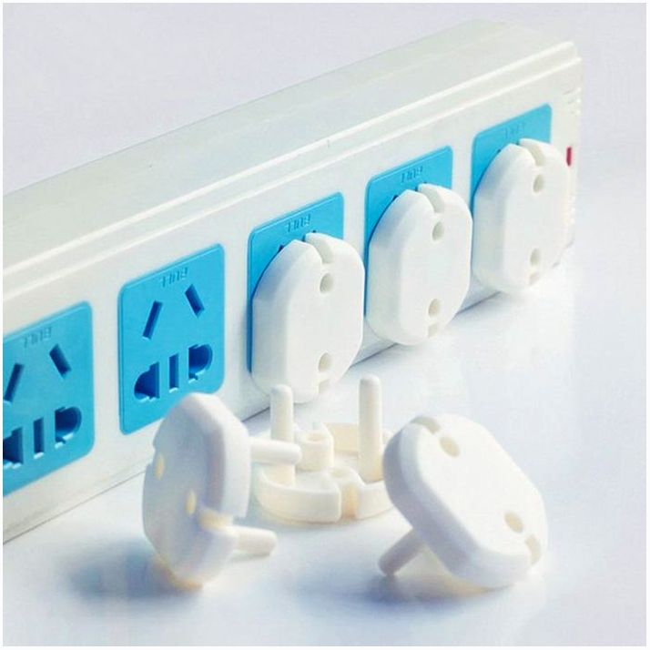 № 4623698 Набор заглушек для розеток, 10 шт., цвет белый