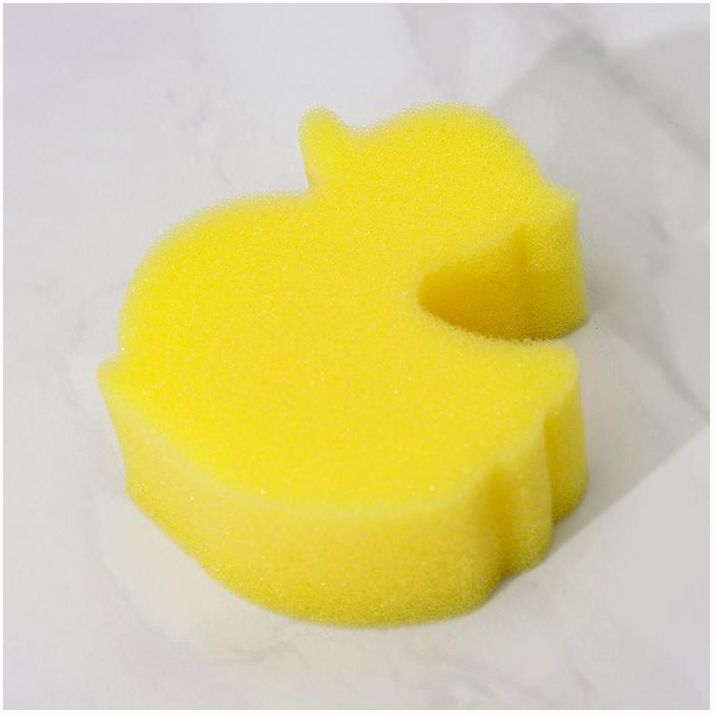 Картинка Губка для тела детская «Утенок», 9?9 см (№7662715) от магазина Мир детей Товары для Новорожденных