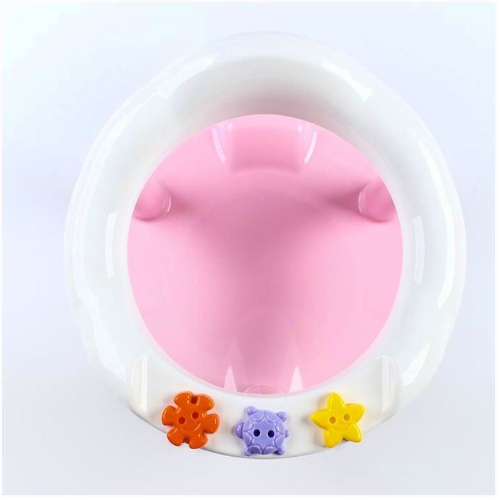 № 1876841 Стульчик для купания на присосках, цвет розовый