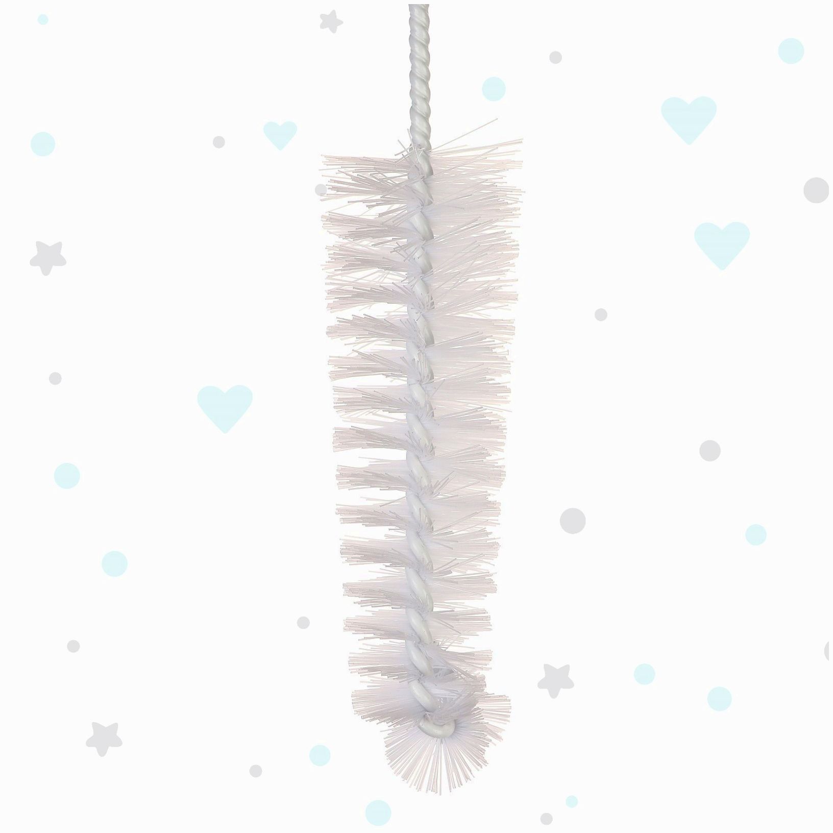 Картинка Ершик по уходу за детскими бутылочками, цвет белый, Крошка Я, 16 см (№9878969) от магазина Мир детей Товары для Новорожденных