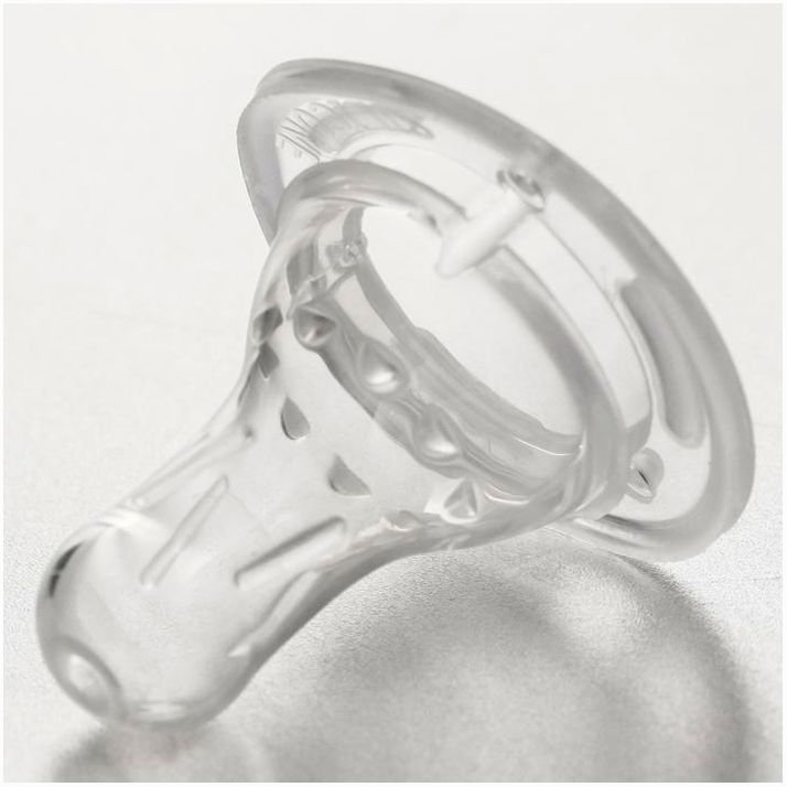 № 652032 Набор силиконовых сосок на бутылочку, 2 шт., от 6 мес., быстрый поток