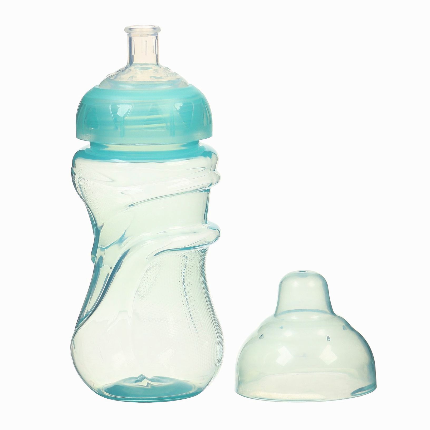 Поильник детский с мягким носиком, 340 мл., цвета МИКС артикул анонс 2586895