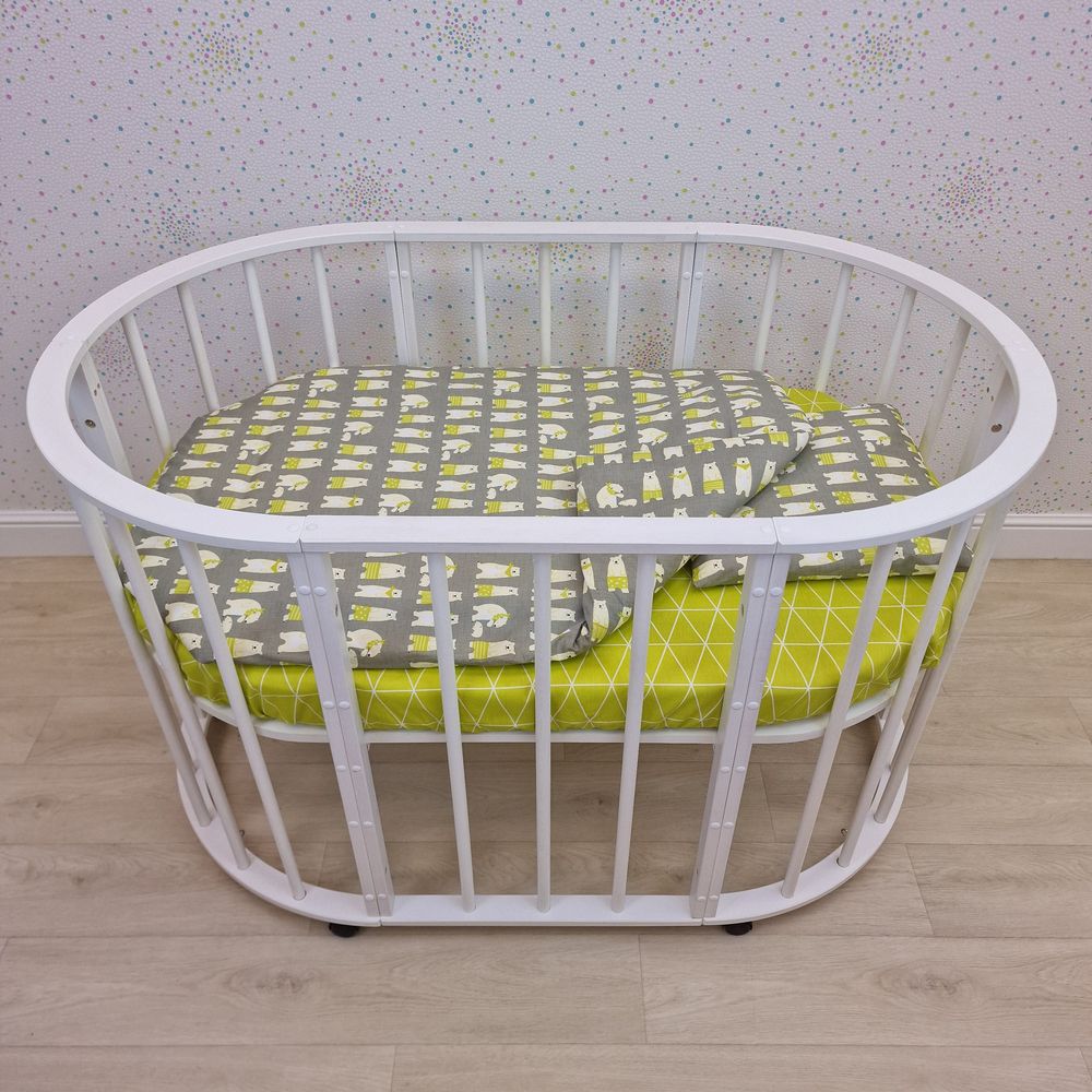 КПБ (пододеяльник + простыня + наволочка (бязь) овал артикул анонс 1122-О_05