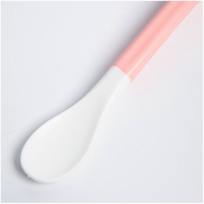 № 2296300 Ложка детская для кормления, с мягким кончиком, от 5 мес., цвет МИКС