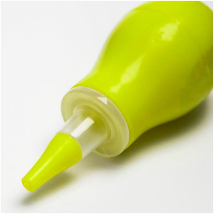 Картинка Аспиратор назальный, с цветным наконечником, цвет зеленый (№5276551) от магазина Мир детей Товары для Новорожденных