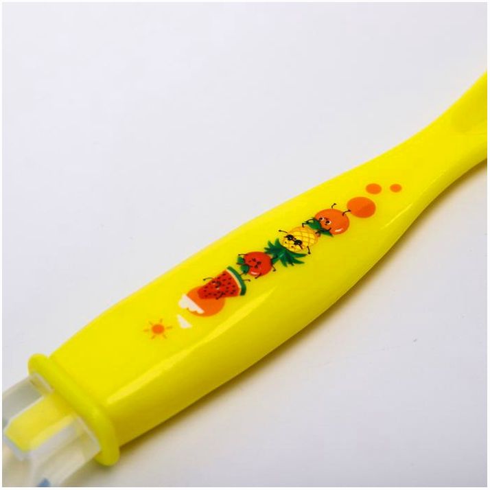 Картинка Ложка силиконовая детская «Фруктовая тусовка» (№5060429) от магазина Мир детей Товары для Новорожденных