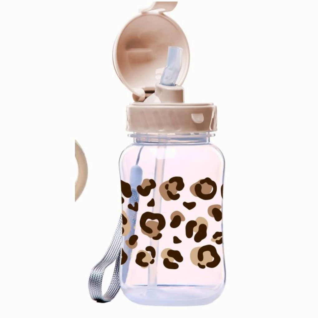 Поильник детский с трубочкой Animal, 270 мл. артикул анонс 10328445