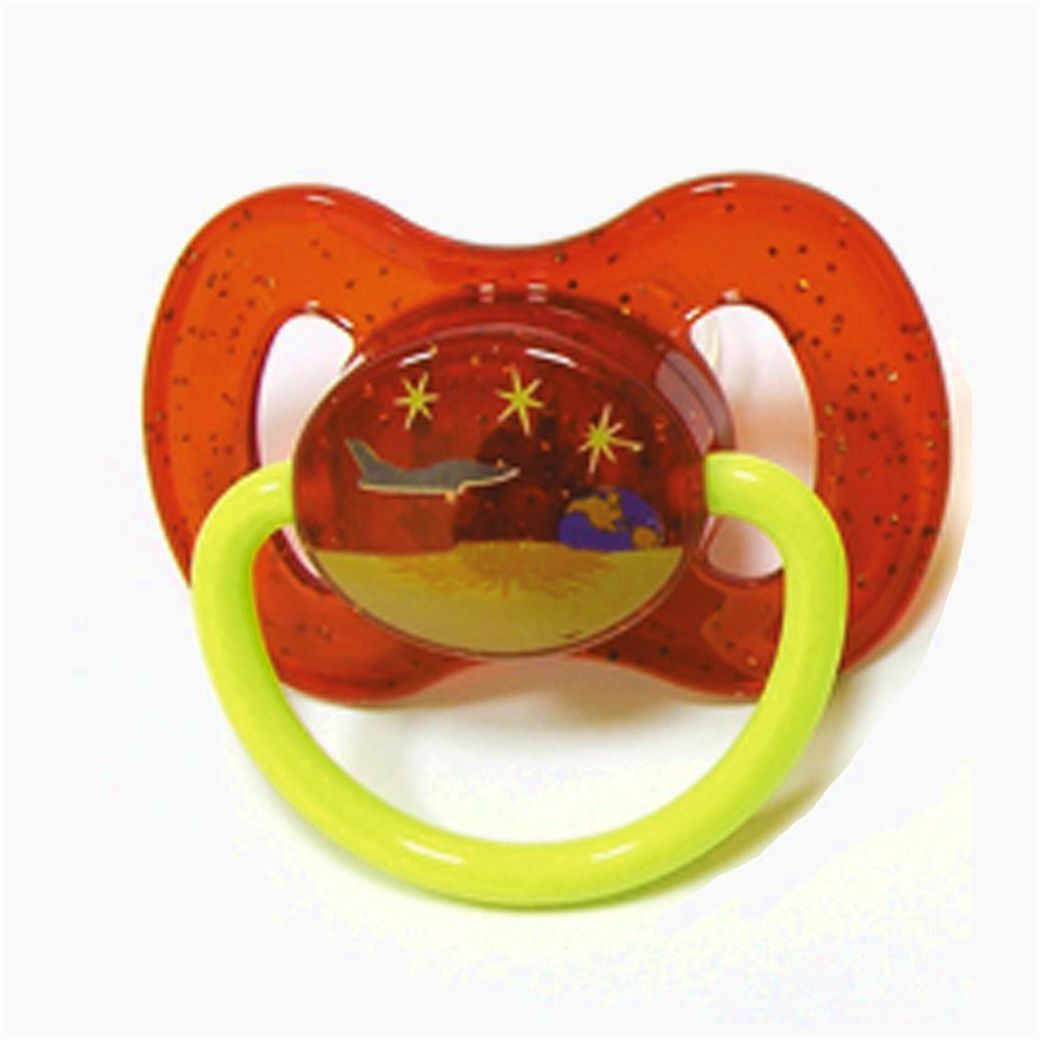 Картинка Пустышка (6-12 мес., силикон, анатомическая, "Космос") (№10851М) от магазина Мир детей Товары для Новорожденных