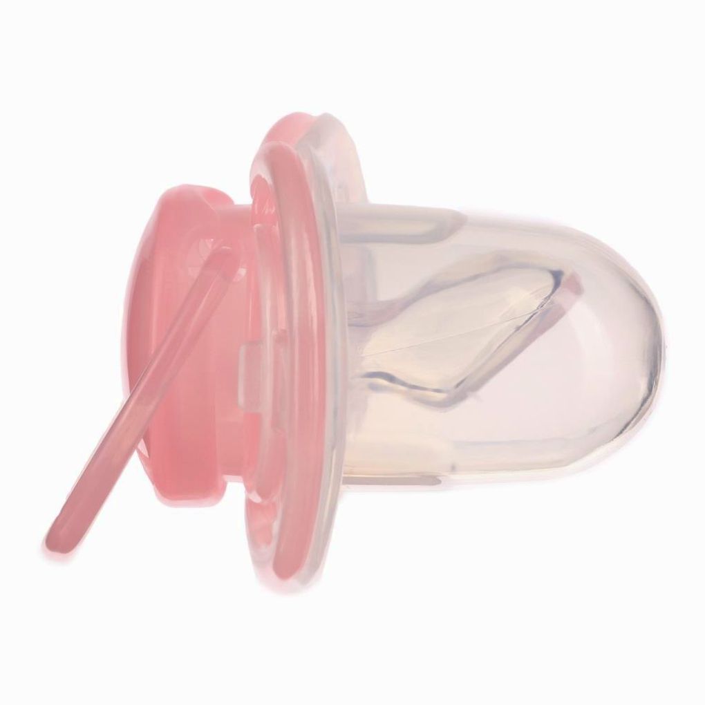 Картинка Соска- пустышка ортодотническая, с колпачком, +12 мес., розовый (№10095573) от магазина Мир детей Товары для Новорожденных