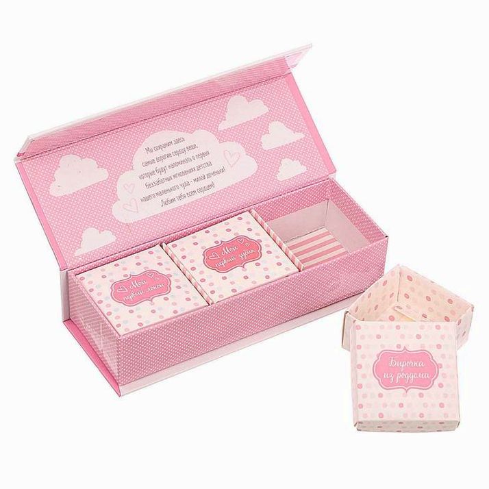 № 2843183 Набор памятных коробочек для девочки 