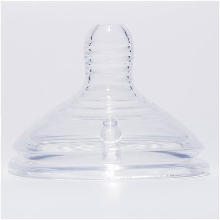 Соска силик, антиколиковая на бутылочку, +6мес., широкое горло, ?60мм, для густой пищи артикул анонс 7127814