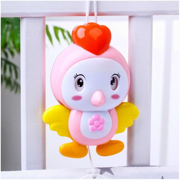 № 2849240 Подвеска музыкальная заводная «Птичка» на кроватку/коляску, Крошка Я