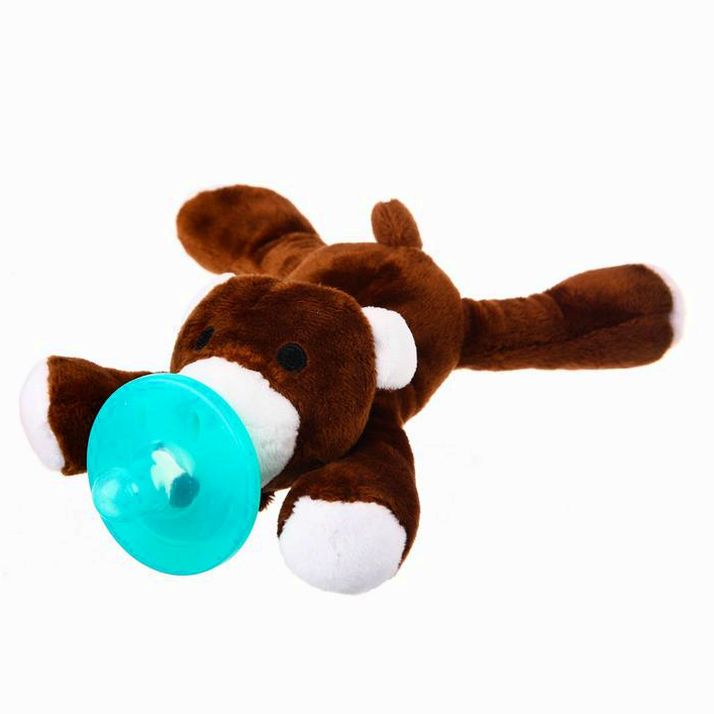 Прорезыватель-соска с игрушкой «Мишка» артикул анонс 3471916