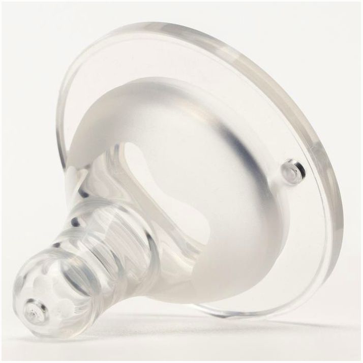 № 7129448 Соска силиконовая на бутылочку, антиколиковая., от 6 мес., широкое горло, быстрый поток