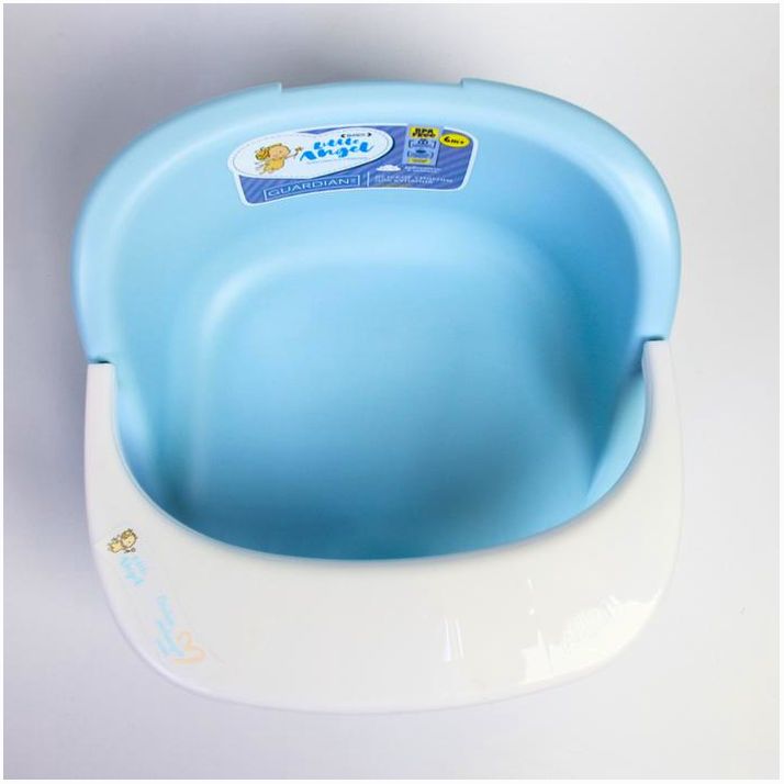 Картинка Сиденье детское для купания GUARDIAN, цвет голубой пастельный (№4097676) от магазина Мир детей Товары для Новорожденных