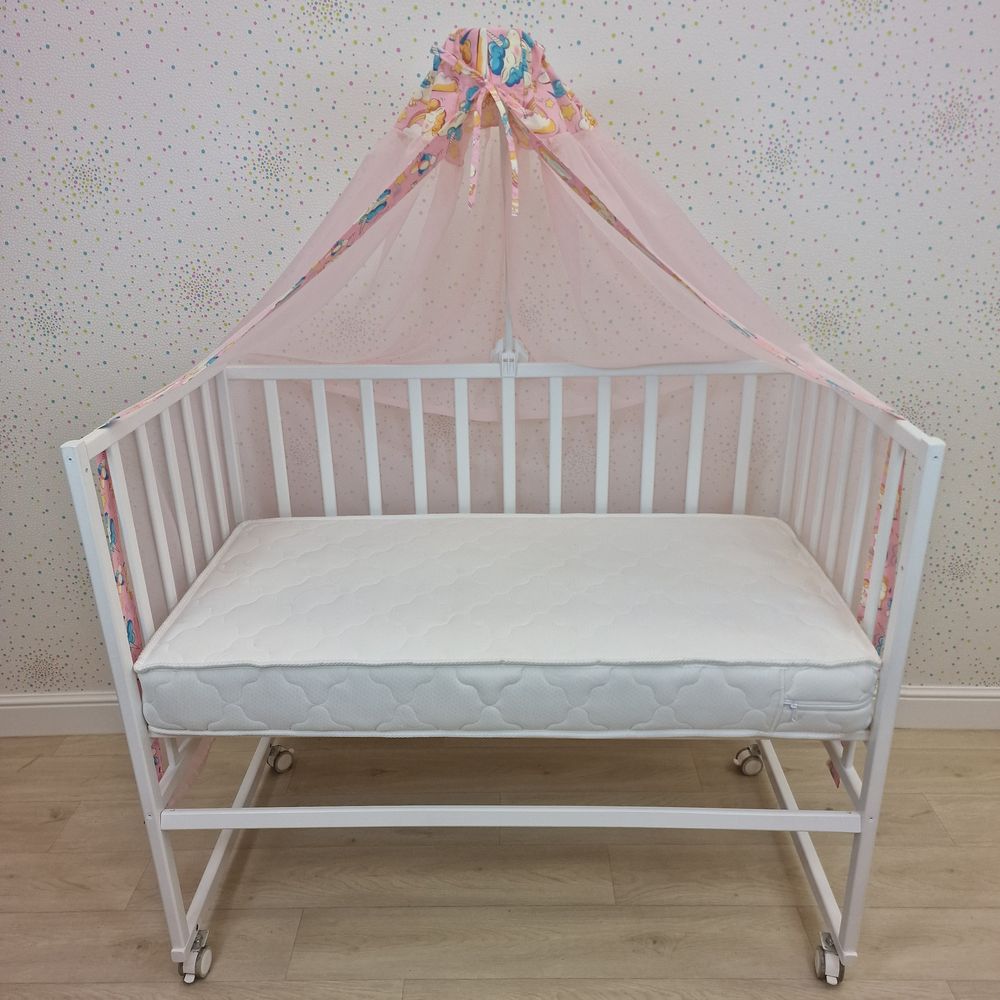 Балдахин (сатин/сеточка) + бант (сатин) артикул анонс 941с_02