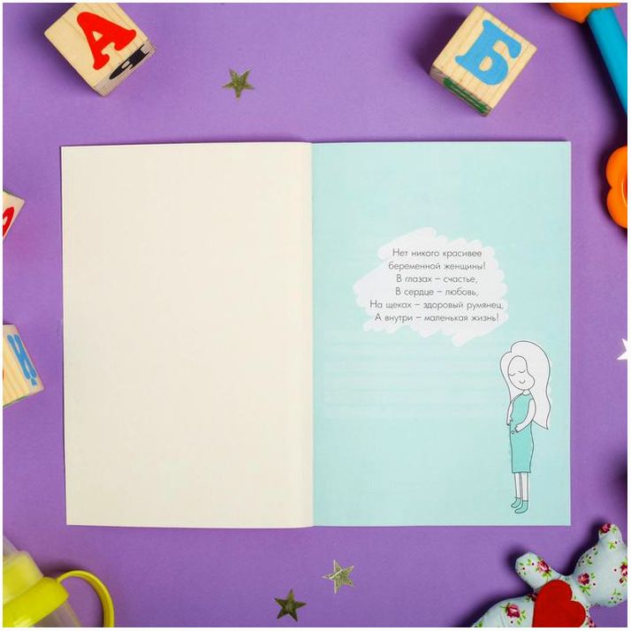 Картинка Ежедневник будущей мамы "9 месяцев счастья", 40 листов (№4573381) от магазина Мир детей Товары для Новорожденных