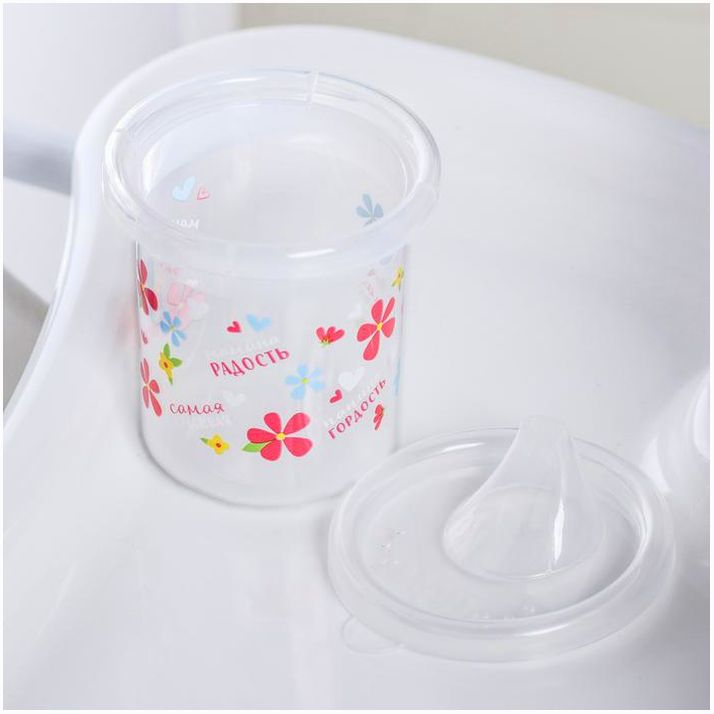 Картинка Поильник детский «Мамина радость», с твёрдым носиком, 200 мл (№3721446) от магазина Мир детей Товары для Новорожденных