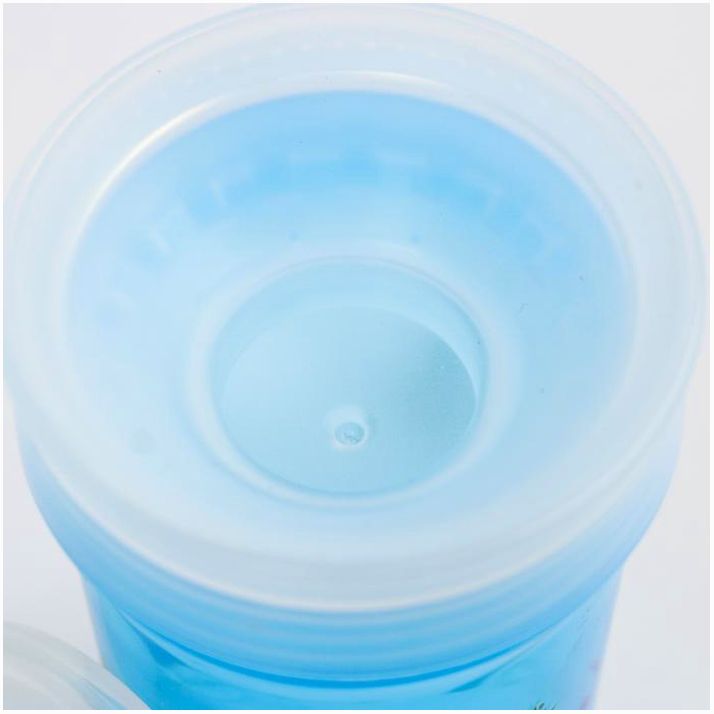 Картинка Поильник-стакан 2 в 1, непроливайка 360 градусов, 320 мл, от 12 мес., цвет голубой (№2932116) от магазина Мир детей Товары для Новорожденных