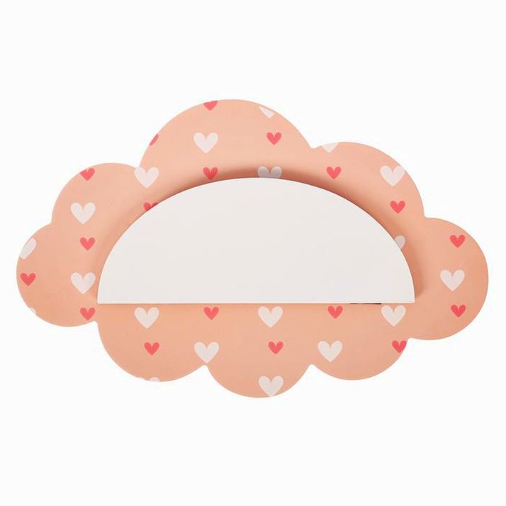 Картинка Полка детская "Сердечки", 27 х 17 см (№3899593) от магазина Мир детей Товары для Новорожденных