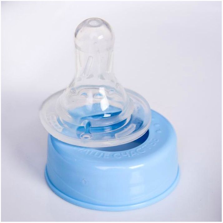 Картинка Подарочный набор «Джентльмен»: бутылочка 150 мл, от 0 мес. + нагрудник непромокаемый из махры (№3654353) от магазина Мир детей Товары для Новорожденных