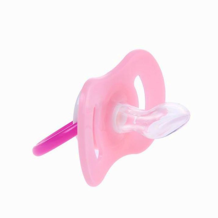 Картинка Пустышка силиконовая ортодонтическая «Принцесса», от 0 до 6 мес., цвет розовый (№1594094) от магазина Мир детей Товары для Новорожденных