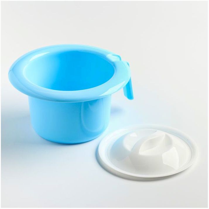 № 4672512 Горшок туалетный детский «Кроха», цвет голубой, 1750 мл