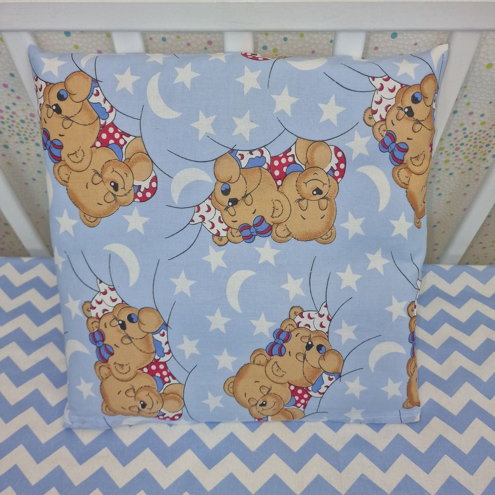 Картинка Подушка (бязь) (синтепон 600 гр/кв.м) (№261) цвета в ассортименте от магазина Мир детей Товары для Новорожденных