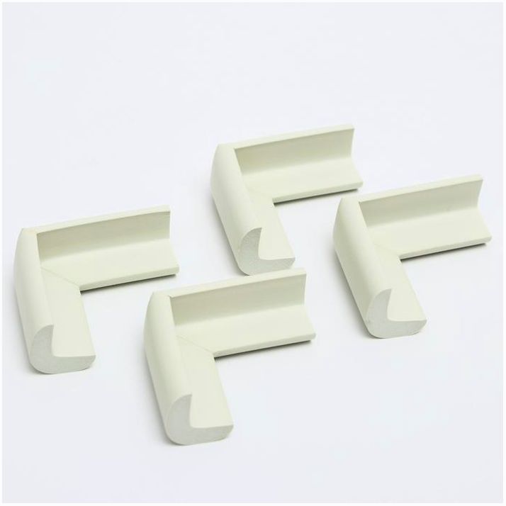 Картинка Набор защитных накладок на углы, 4 шт., цвет белый (№4623689) от магазина Мир детей Товары для Новорожденных