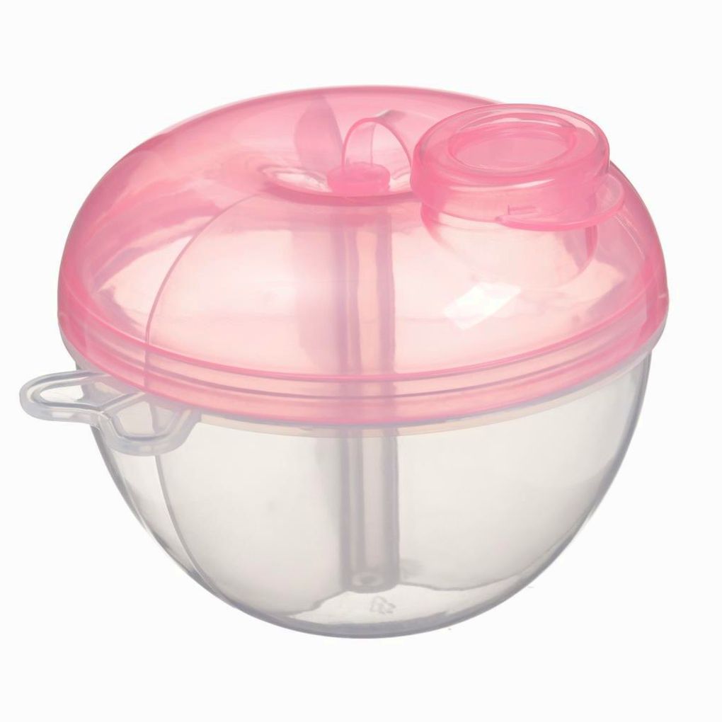 № 10103649 Контейнер для хранения детского питания, 3 секции, 9,5х8,5, 180гр (3х60гр) цвет МИКС