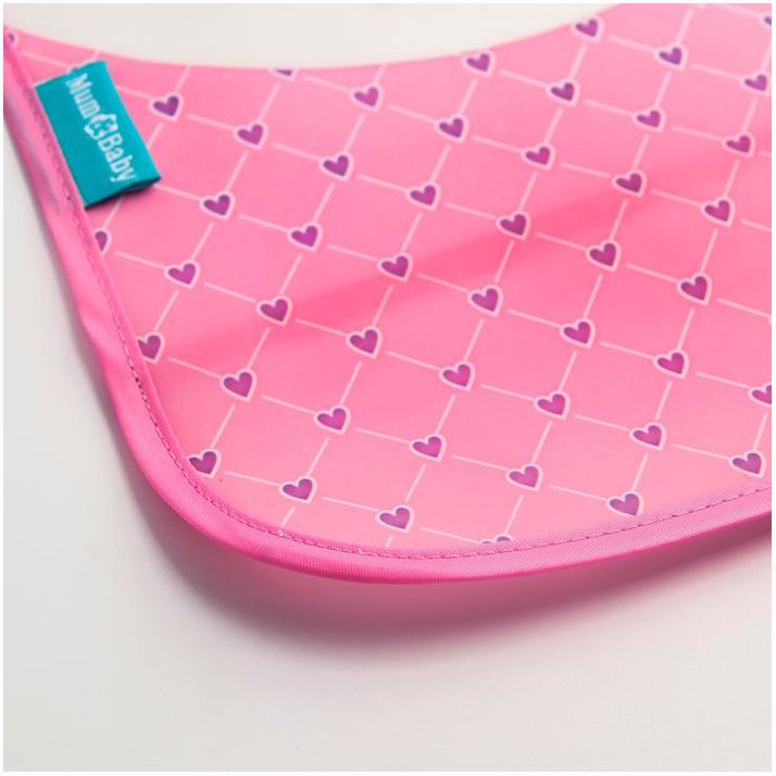 Картинка Нагрудник «Принцесса» непромокаемый на липучке, МИКС (№5545671) от магазина Мир детей Товары для Новорожденных