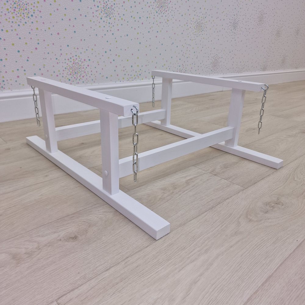 Картинка Кровать круг/овал  "Маруся" (черные колеса) (№марбел) от магазина Мир детей Товары для Новорожденных