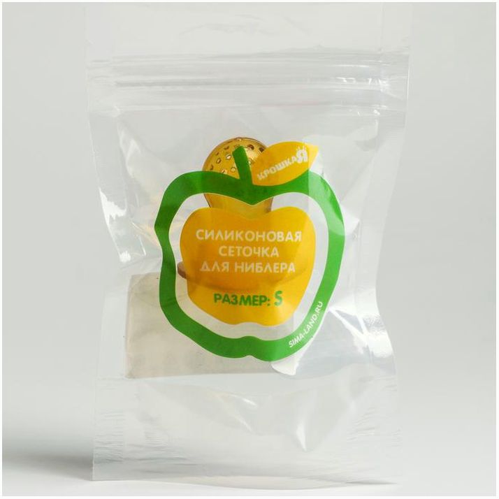 Картинка Сменная сеточка для ниблера, силикон, размер S (№5363573) от магазина Мир детей Товары для Новорожденных