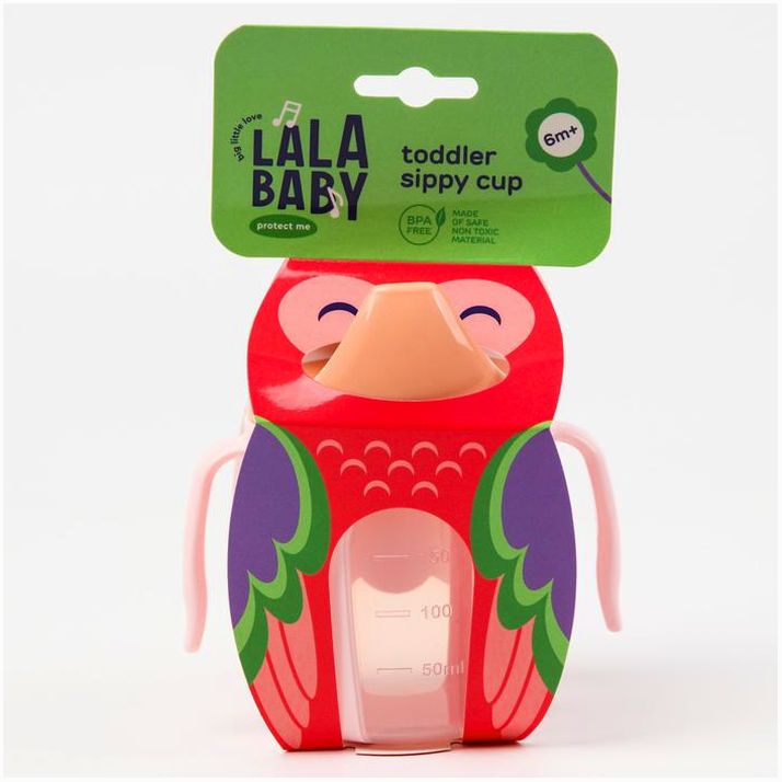 Поильник детский с твёрдым носиком Protect Me, 200 мл, цвет розовый артикул анонс 7386897