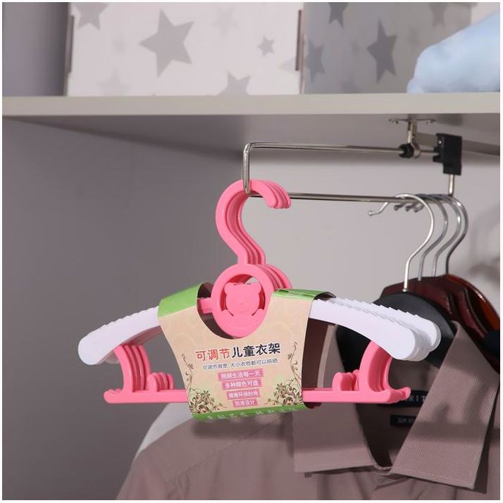 Картинка Плечики для одежды детская «Мишка», раздвижная, размер 30-34, цвет МИКС (№2519491) от магазина Мир детей Товары для Новорожденных