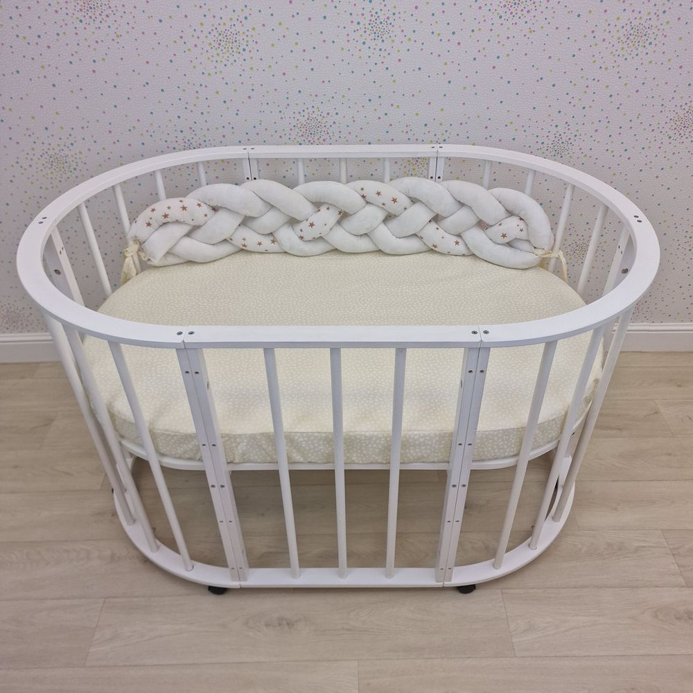 Картинка Бортик - "Коса 4х" (плюш + синтепух) (№985в) цвета в ассортименте от магазина Мир детей Товары для Новорожденных