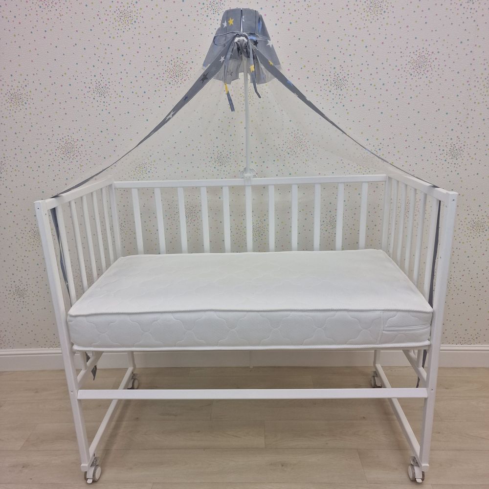 Балдахин (бязь/сеточка) + бант (бязь) артикул анонс 941_20