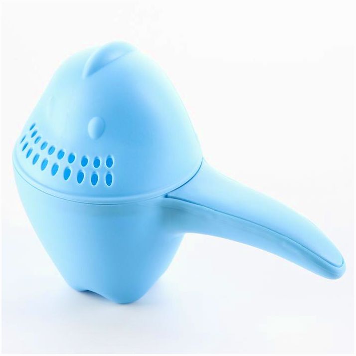 Ковш для купания и мытья головы, детский банный ковшик, хозяйственный «Динозаврик», цвет голубой артикул анонс 7761337