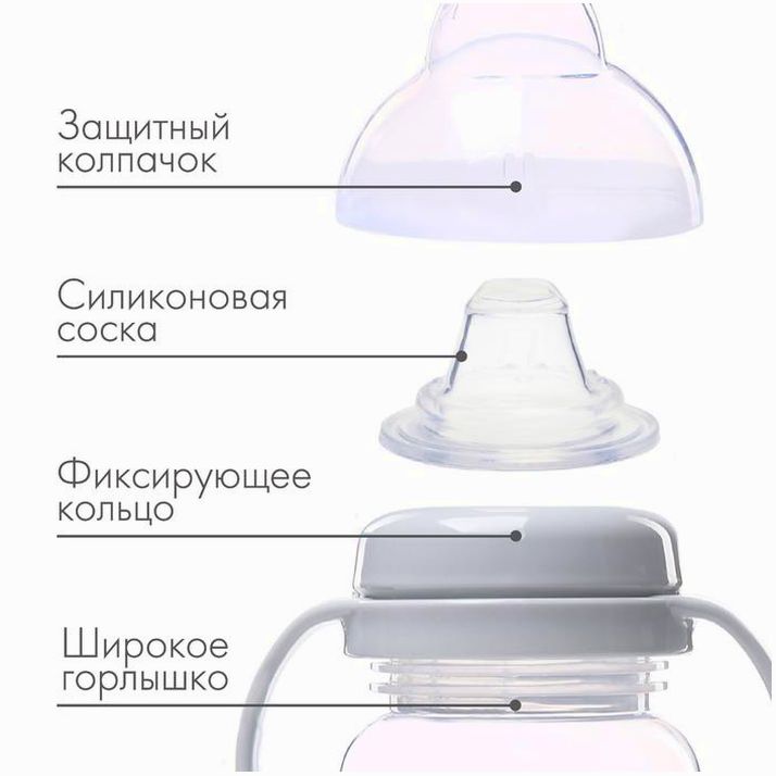 № 7701967 Поильник-непроливайка с силиконовым носиком, от 9 мес., 270 мл.