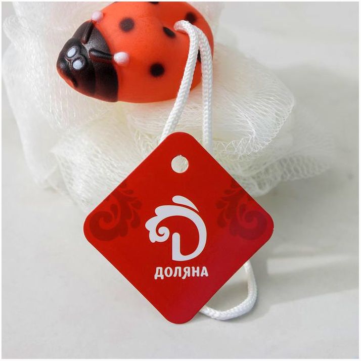 Картинка Мочалка для тела детская Доляна «Зверушки», цвет МИКС (№6976610) от магазина Мир детей Товары для Новорожденных