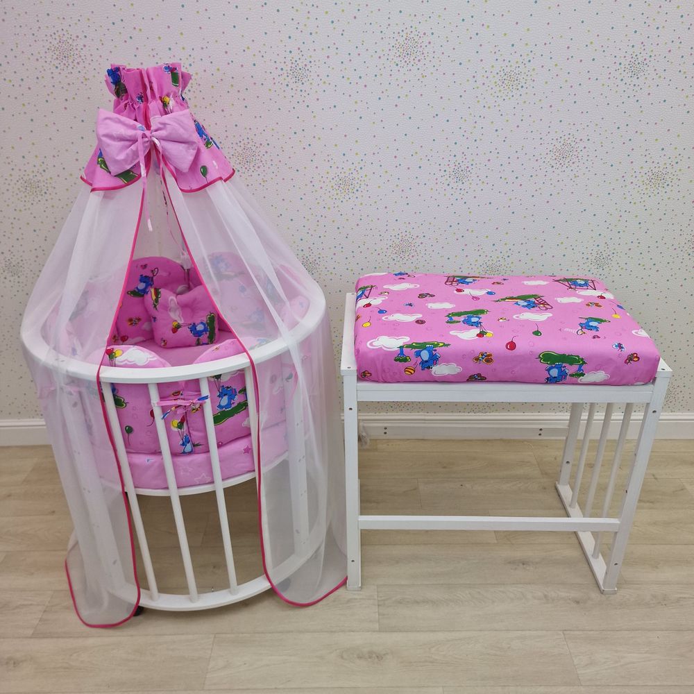 КПБ 22 пр (балдахин + борт + пододеяльник + 2 одеяла + наволочка + 2 подушки + 3 простын (бязь) 12пк артикул анонс 1150-О-1_04