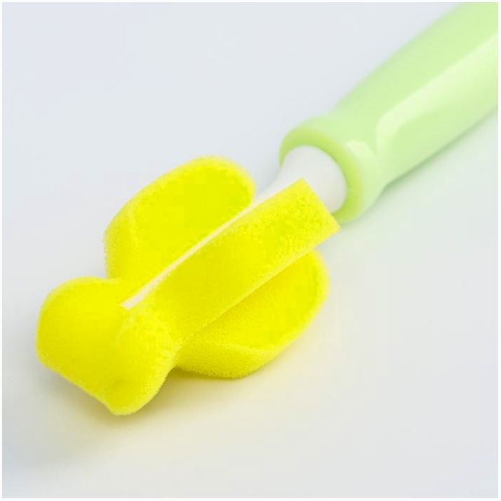 Картинка Набор ёршиков по уходу за детскими бутылочками и сосками, цвет МИКС (№4780683) от магазина Мир детей Товары для Новорожденных