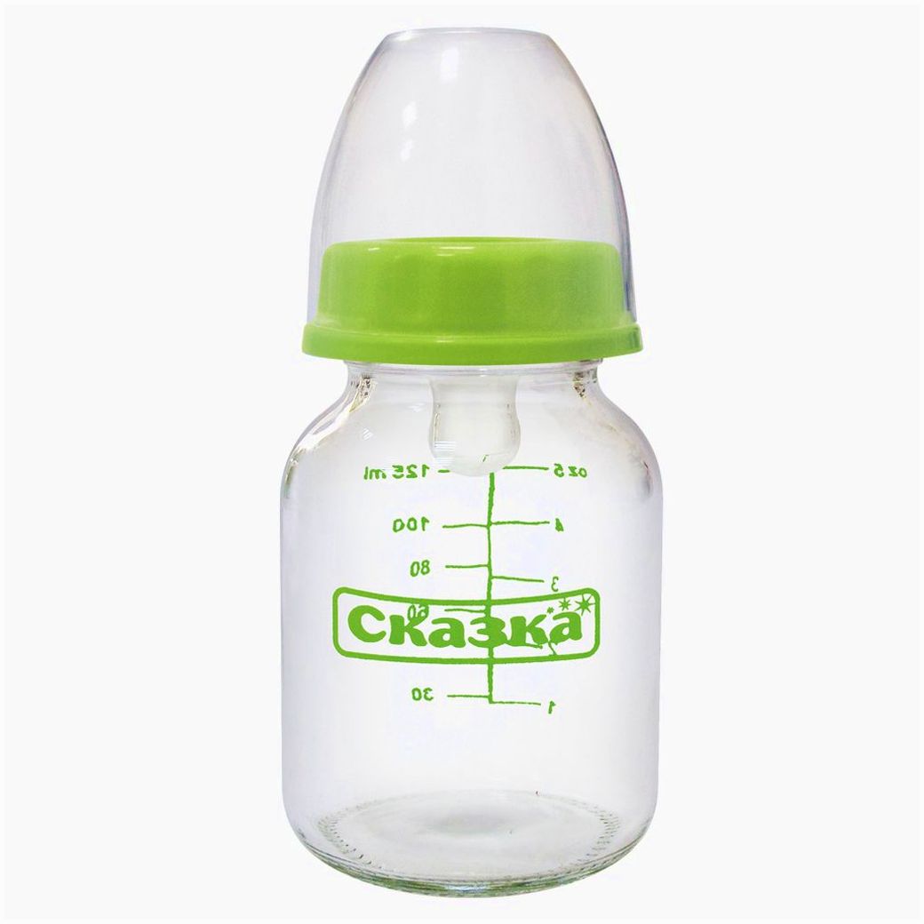 Бутылочка классическая (стекло, силиконовая соска) артикул анонс 1018С