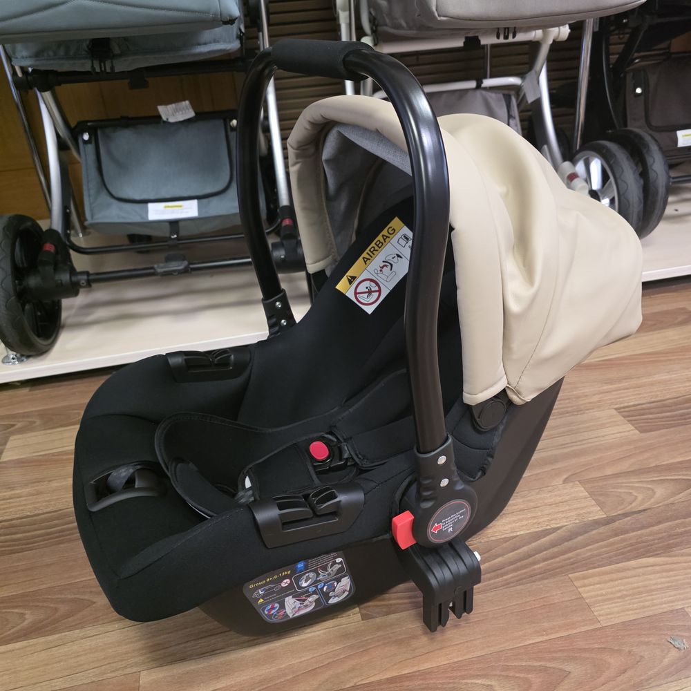 Автокресло детское к коляске Aimile KS-2150/aPU. Cappuccino PU артикул анонс KS2150aPU_ka