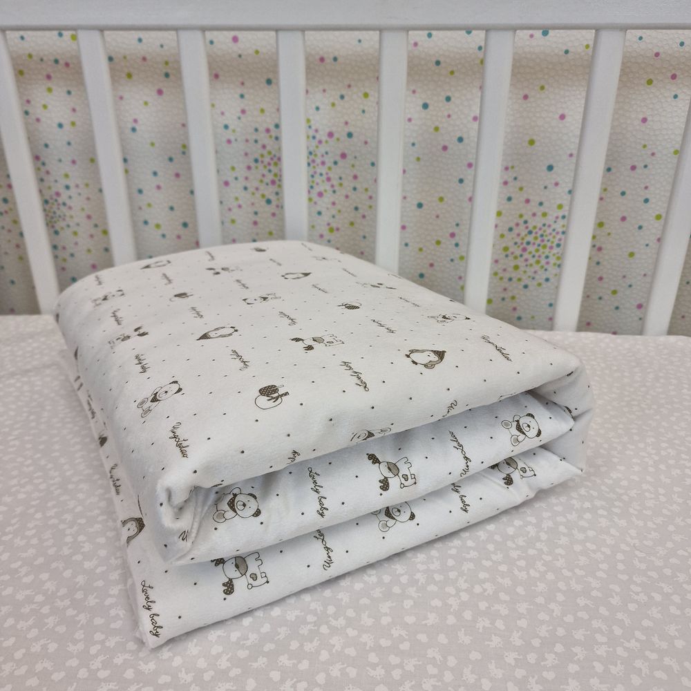 Одеяло (плюш/бязь) (синтепон 150 гр/кв.м) артикул анонс 180о-00-1_08